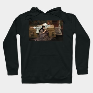 Glaucus and Nydia by Lawrence Alma-Tadema Hoodie